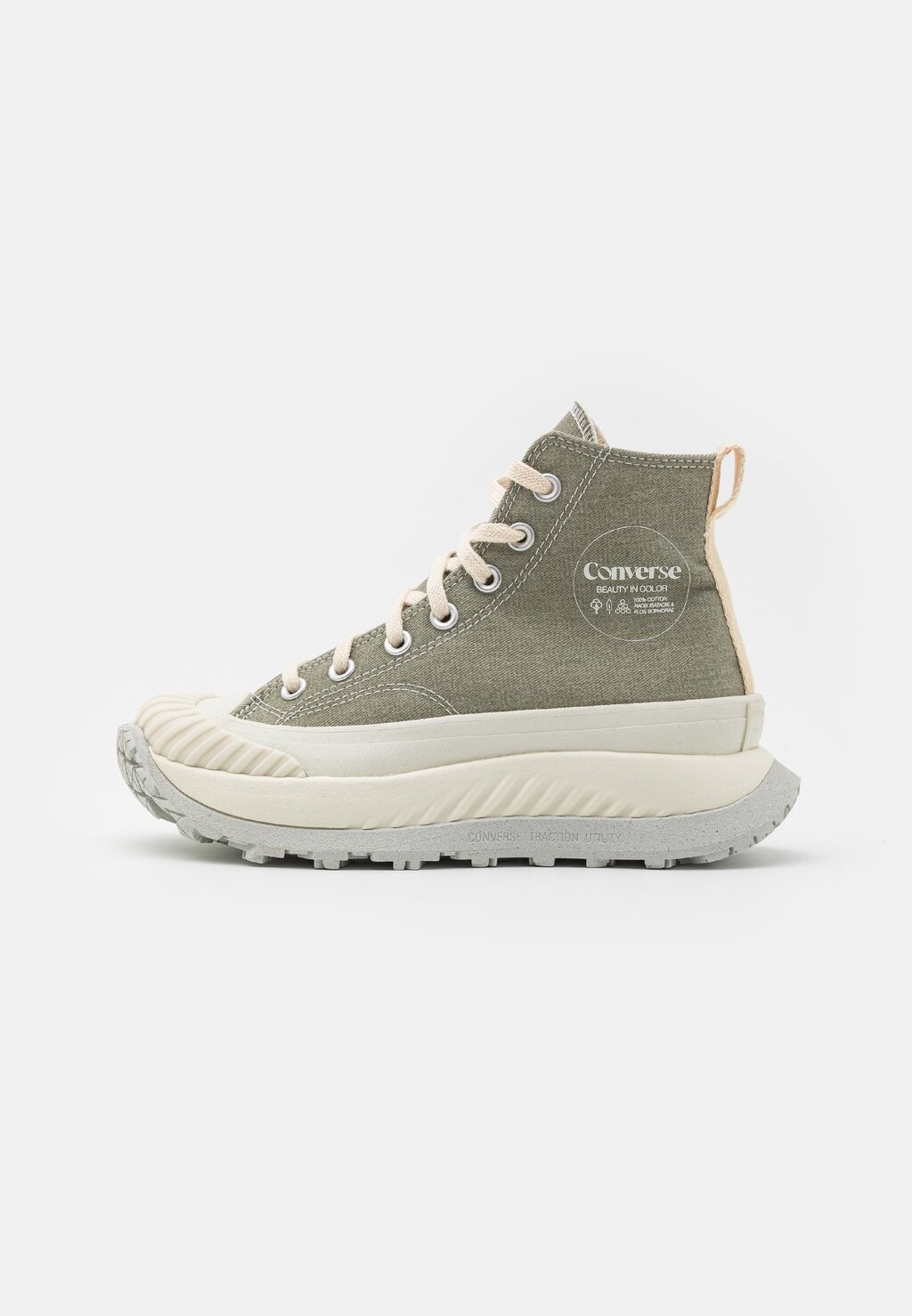 

Высокие кроссовки Converse Chuck 70 At-Cx Nature Dye Unisex, зеленый / цапля