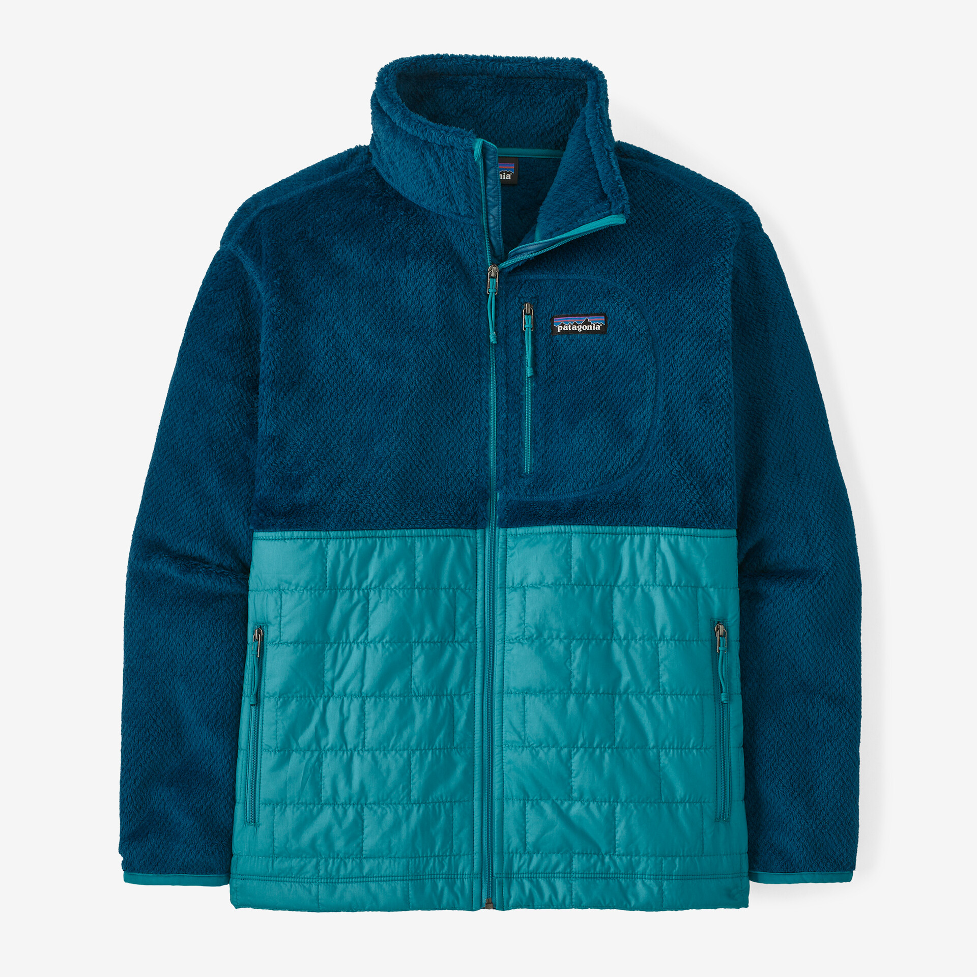 Женская гибридная куртка Re-Tool Patagonia, лагом синий фото