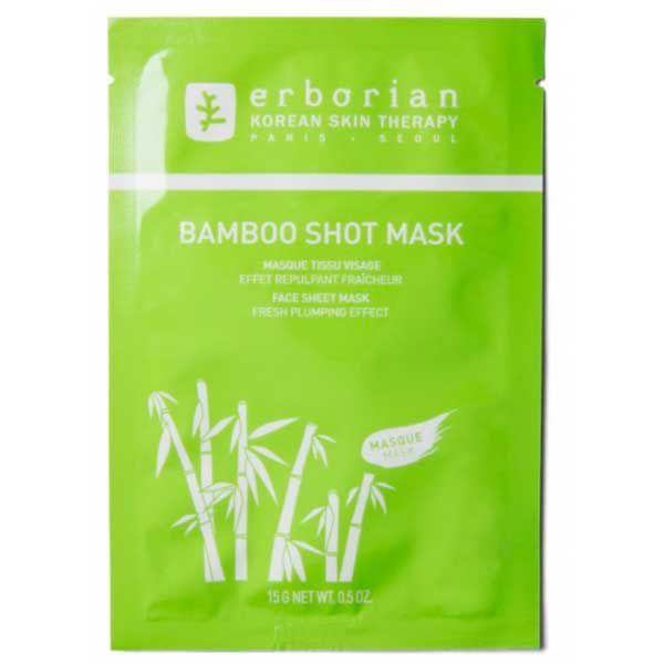 Маска для лица Bamboo shot mask Erborian, 15 г pp тканевая маска для сужения пор erborian pink shot mask 1