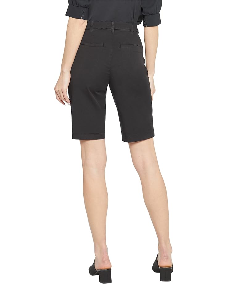 Шорты NYDJ Petite Bermuda Shorts, черный фото