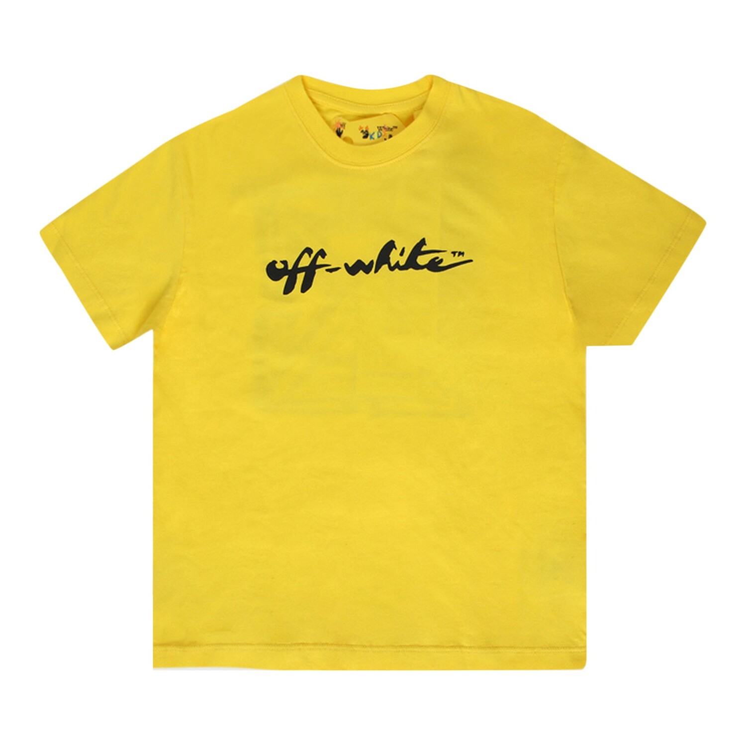 

Off-White Kids Футболка с короткими рукавами и логотипом Желтый/Черный