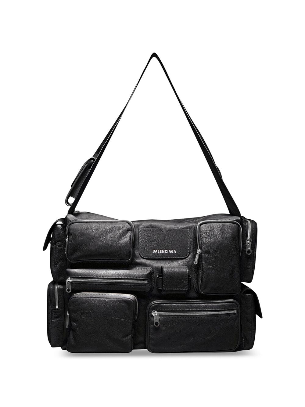 

Большая сумка-слинг Superbusy Balenciaga, черный