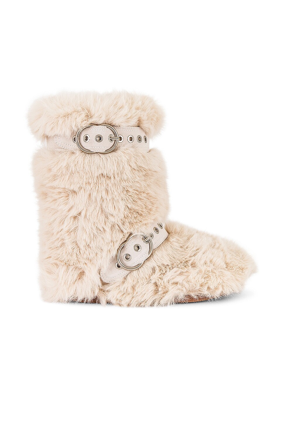 

Ботинки Jeffrey Campbell Fluffed-Up, слоновая кость, Бежевый