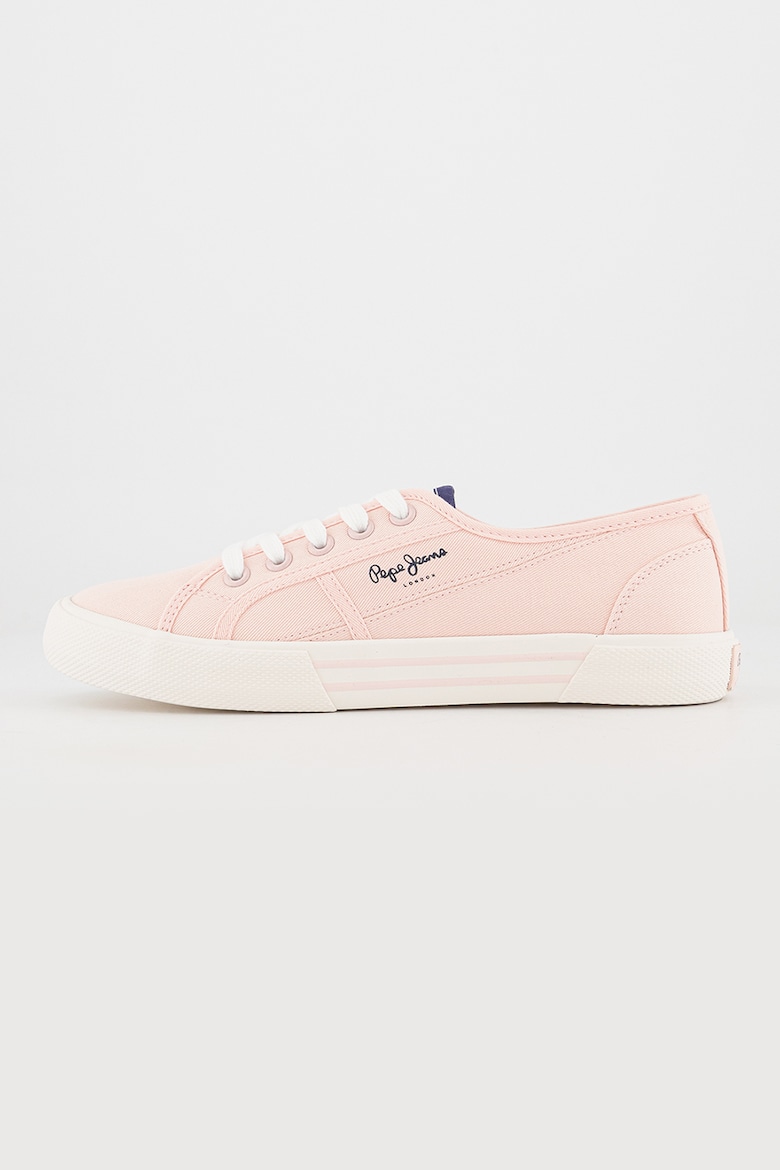 цена Текстильные кроссовки на шнурках Pepe Jeans London, розовый