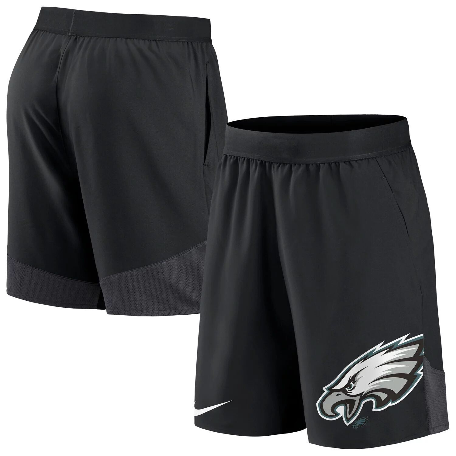 

Мужские черные эластичные шорты Philadelphia Eagles Performance Nike
