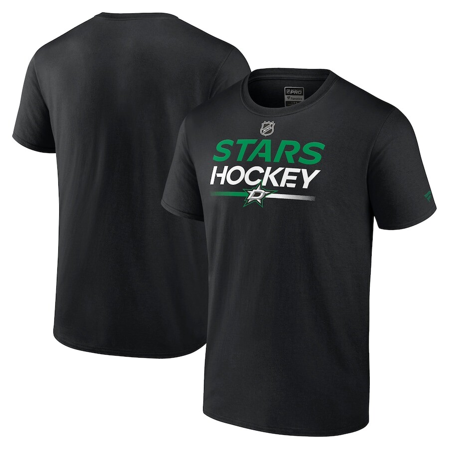 

Футболка с коротким рукавом Fanatics Branded Dallas Stars, черный