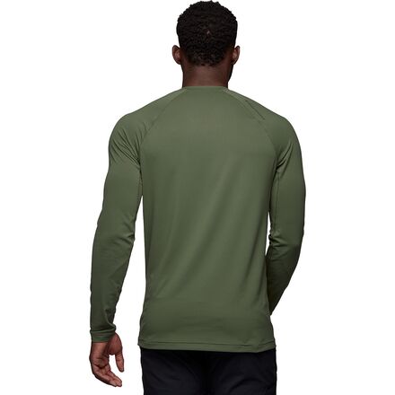 Рубашка с длинными рукавами Alpenglow Crew мужская Black Diamond, зеленый