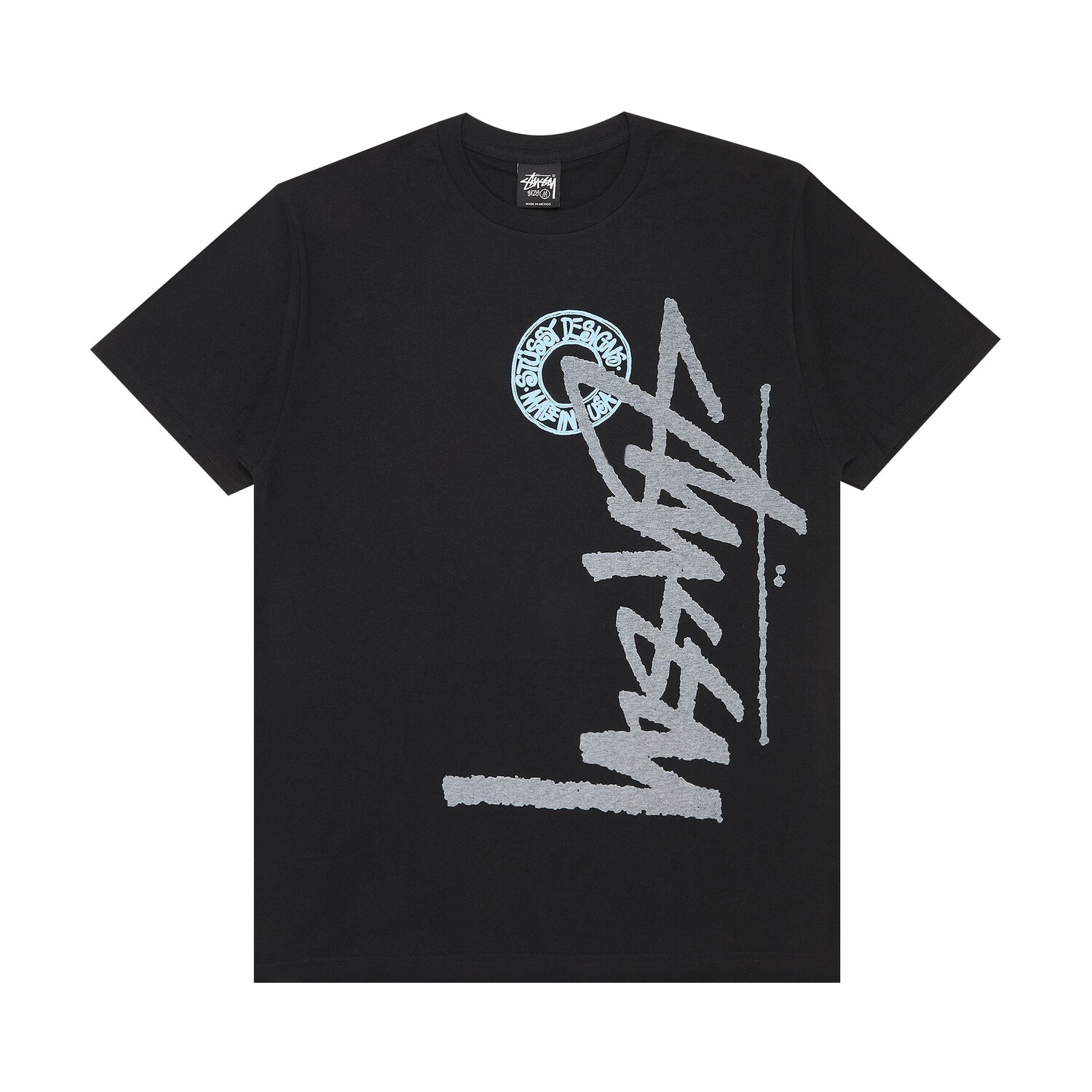 

Винтажная футболка Stussy Buana Stock, черная