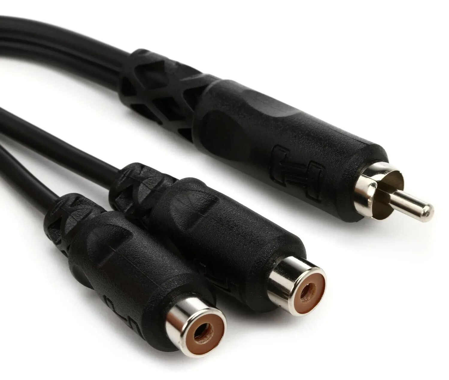 

Y-кабель Hosa YRA-104 — штекер RCA на двойной гнездо RCA