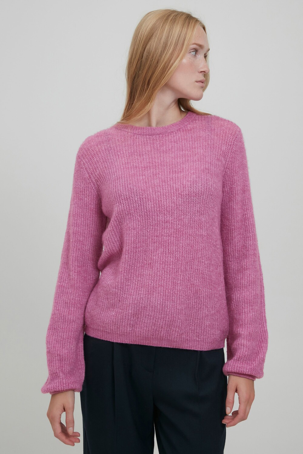 

Свитер b.young Strick BYMONALISE JUMPER 20810774, фиолетовый