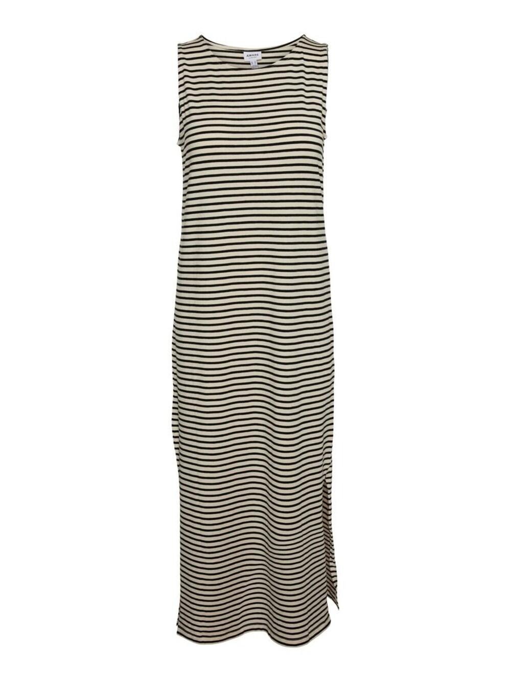 Платье Vero Moda Curve, черно-белый черно белая трикотажная юбка макси vero moda с кружевным принтом