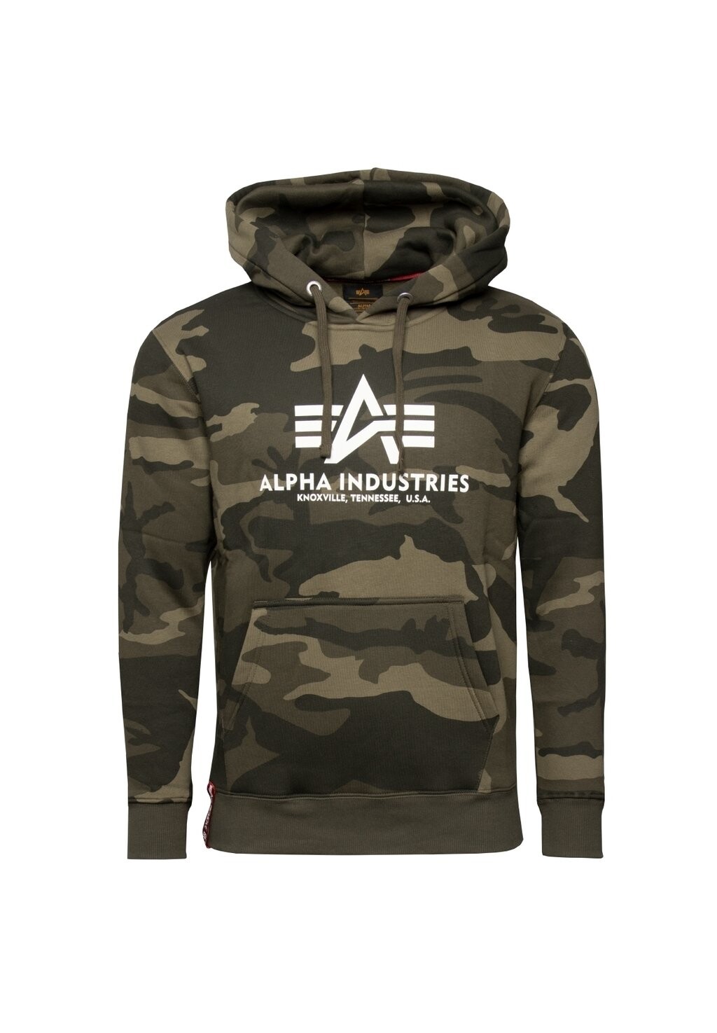 

Худи Camo Alpha Industries, оливковый