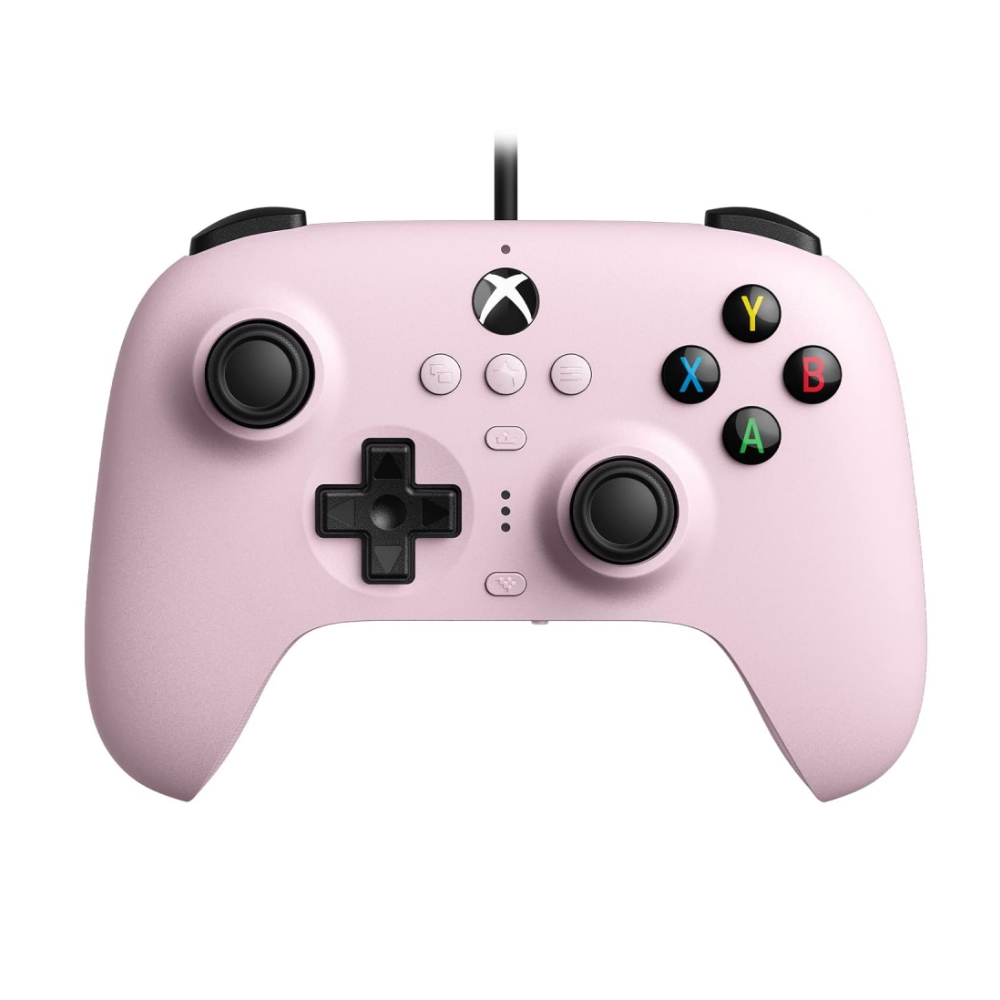 Геймпад проводной 8BitDo Ultimate Xbox Edition, розовый xbox игра microsoft minecraft dungeons ultimate edition