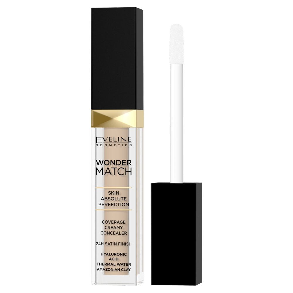 

Eveline Cosmetics Жидкий консилер Wonder Match Concealer 05 Porcelain 7мл