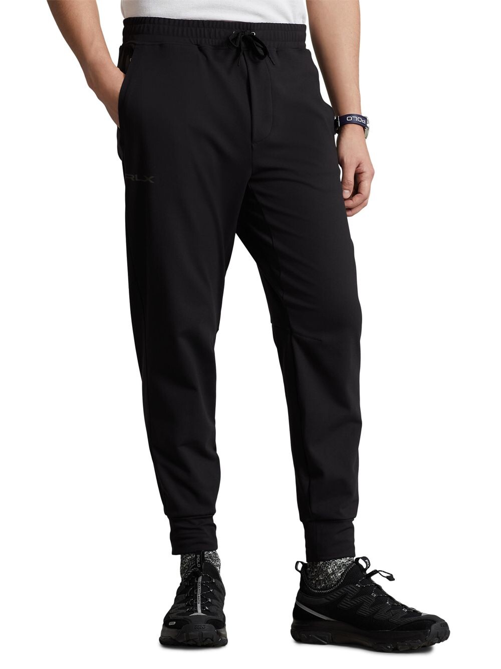 

Джоггеры из эластичного джерси RLX Ralph Lauren, черный
