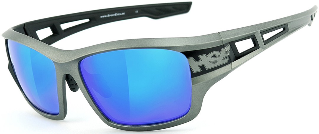 Очки HSE SportEyes 2095 солнцезащитные, серый/бирюзовый солнцезащитные очки shimano серый