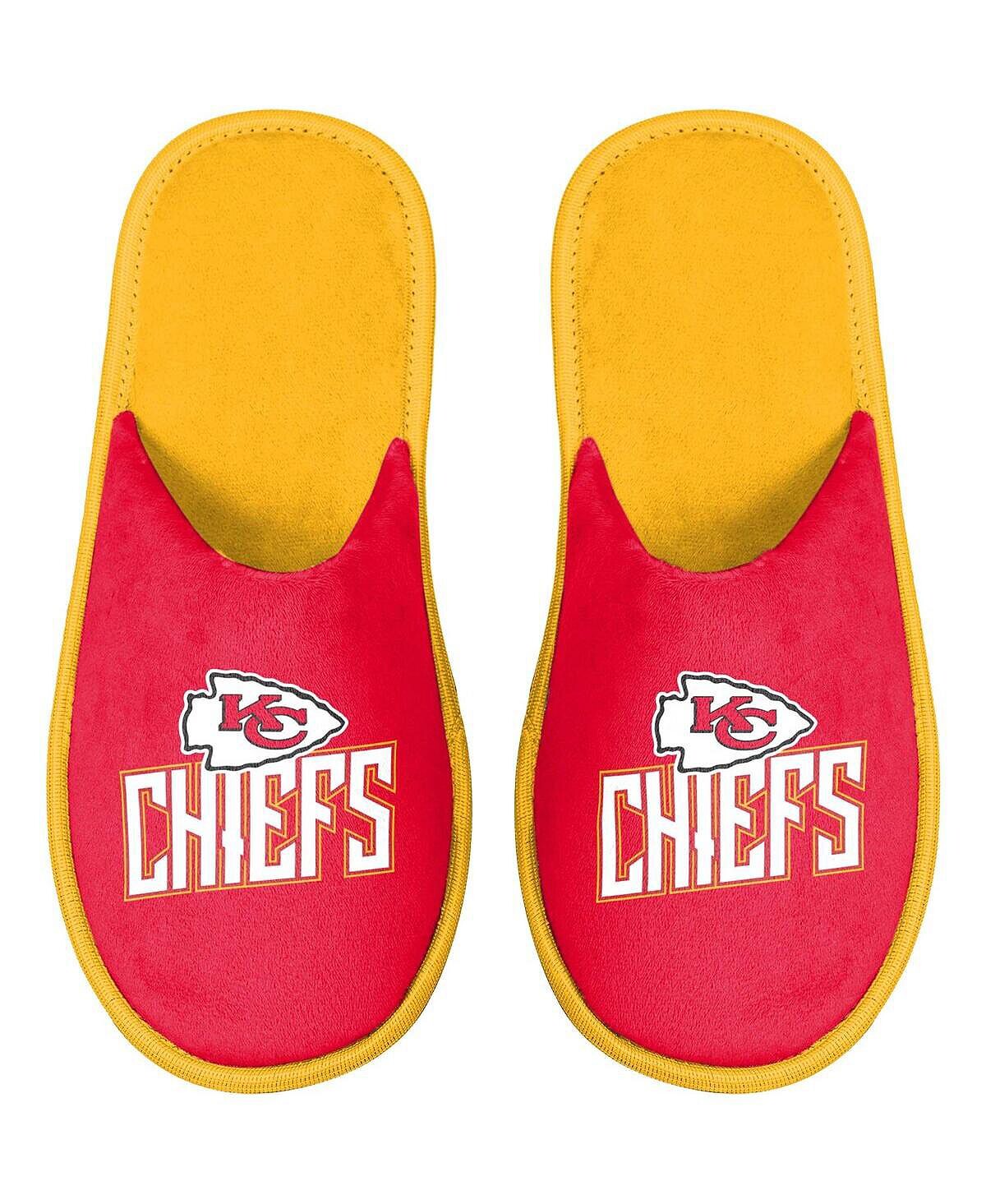 

Мужские шлепанцы kansas city chiefs scuff FOCO, красный