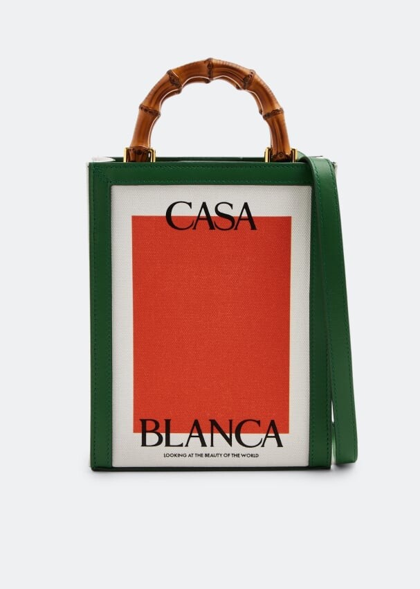 

Сумка-тоут CASABLANCA PARIS Mini Casa tote bag, разноцветный