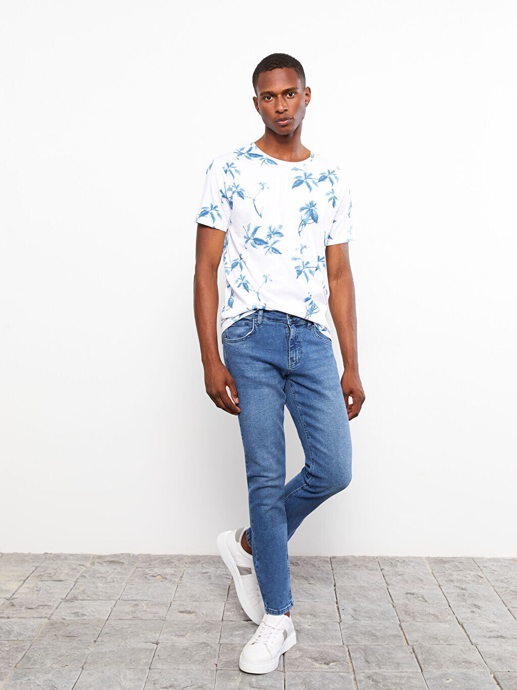 

Мужские джинсовые брюки 750 Slim Fit LCW Jeans