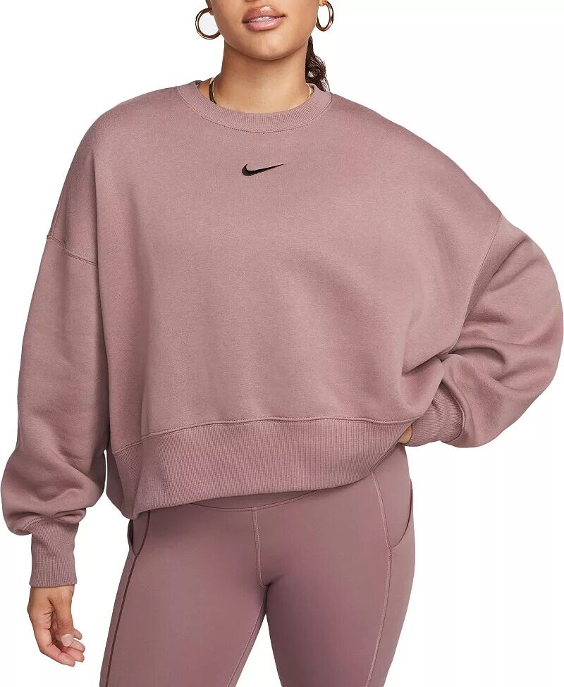 

Женский свободный свитшот с круглым вырезом из флиса Nike Sportswear Phoenix