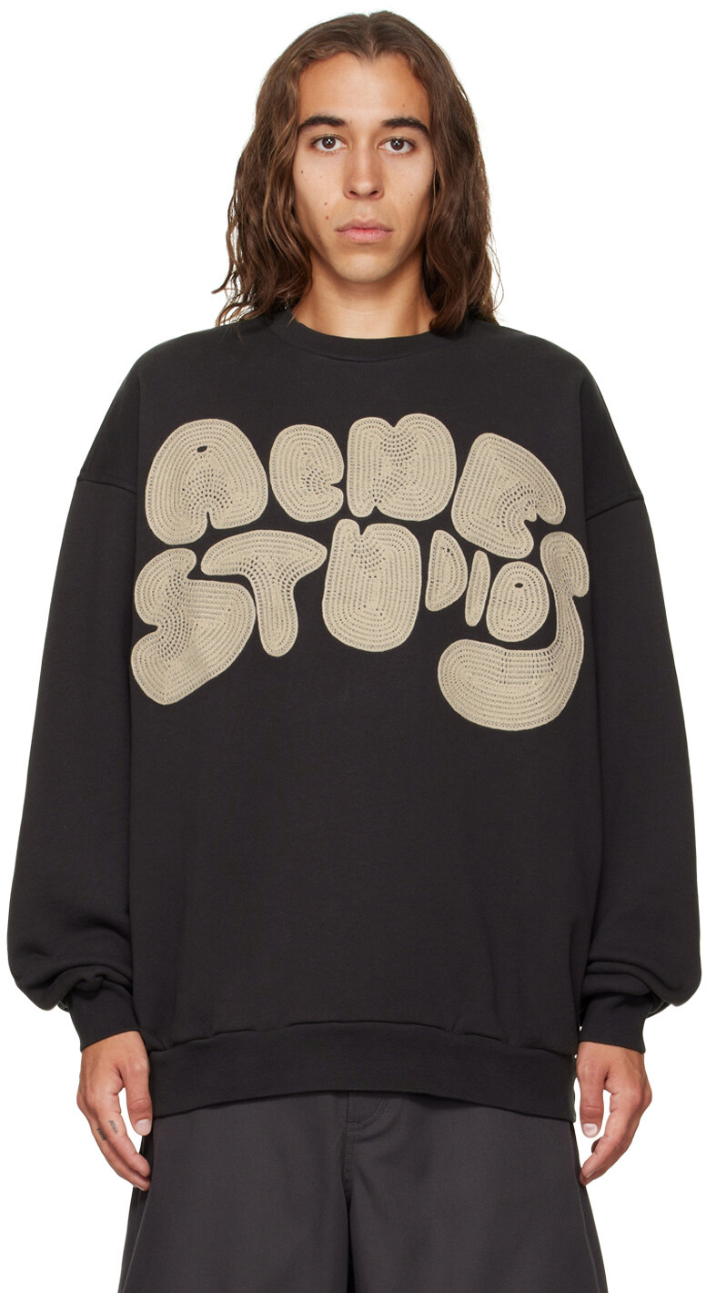 

Серая толстовка с пузырьками Acne Studios, Серый