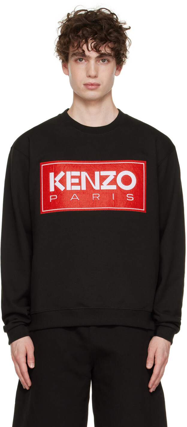 

Черный свитшот Kenzo Paris Classic