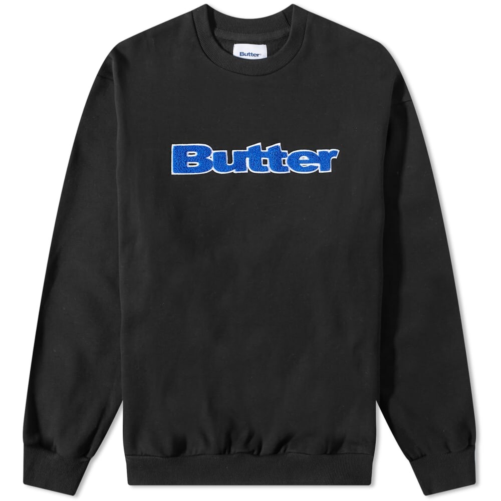 

Толстовка Butter Goods Chenille Logo Crew Sweat, Серый
