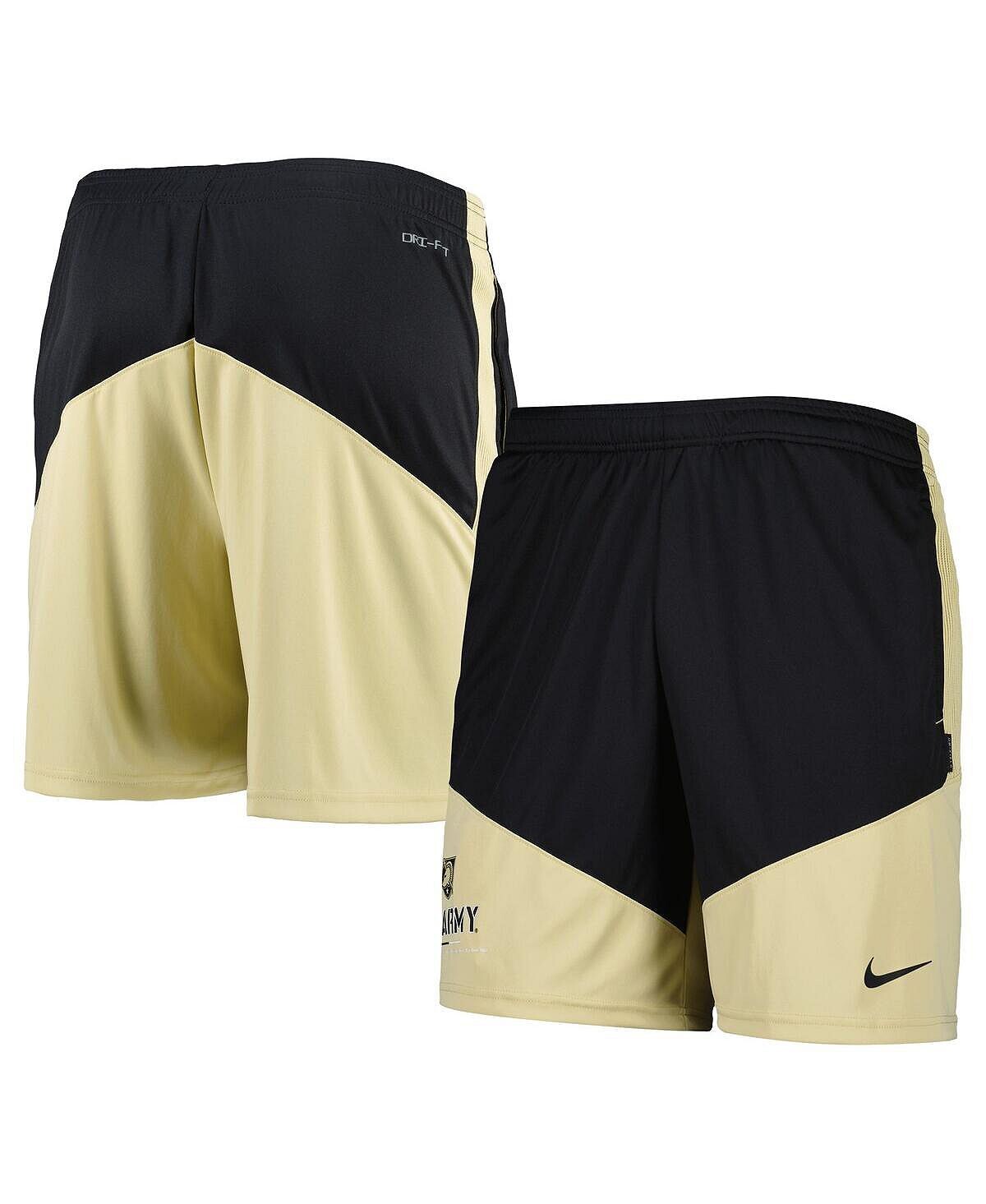 

Мужские черно-золотые шорты army black knights performance player Nike, мульти