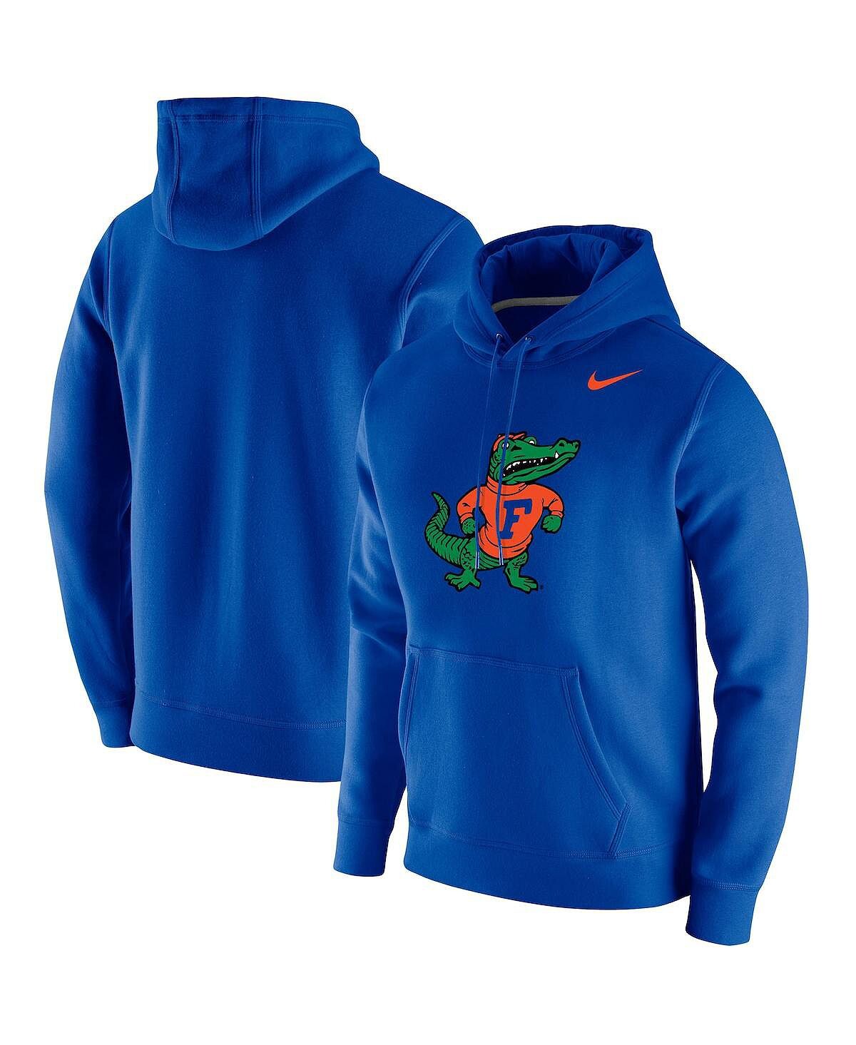 

Мужская толстовка с капюшоном с капюшоном и логотипом royal florida gators в винтажном стиле Nike