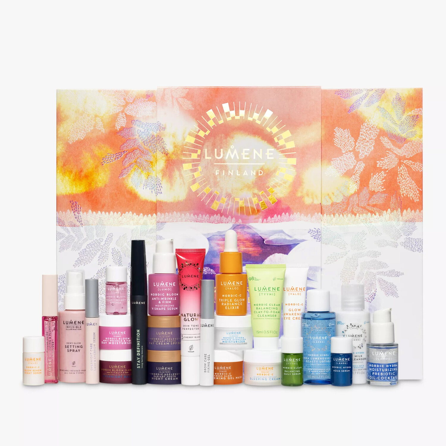

Адвент-календарь Lumene 24 Nordic Beauty Secrets, 24 предмета