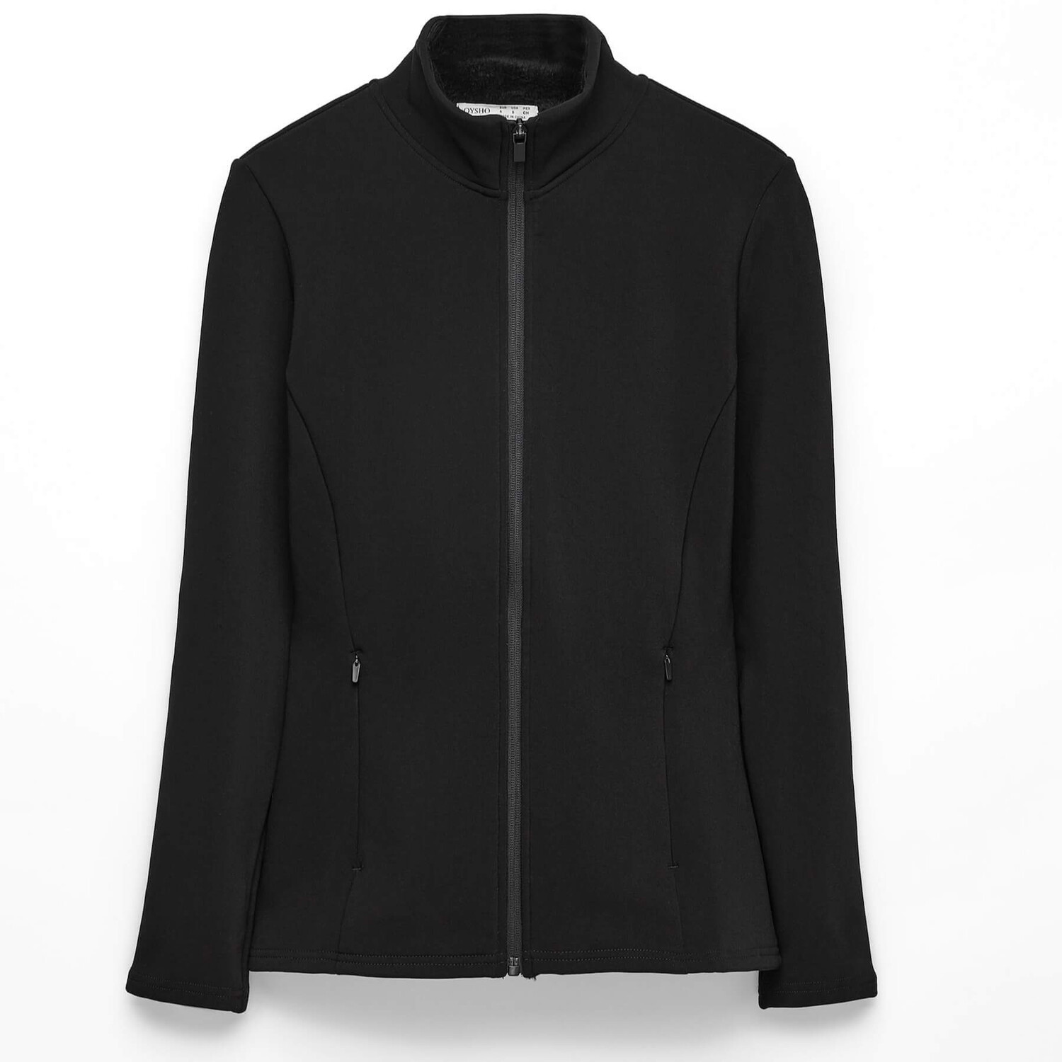 

Толстовка Oysho Seamless Super Extra-warm Technical, черный