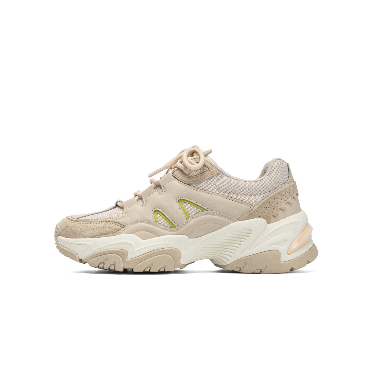 

Кроссовки JEEP SPIRIT Chunky Sneakers Women's Low-top, бежевый