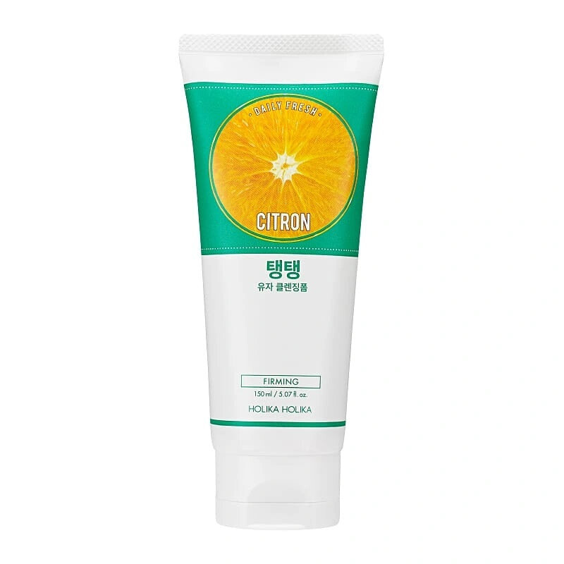 

HOLIKA HOLIKA Пенка для умывания Daily Fresh Citron Cleansing Foam с экстрактом лимона 150мл