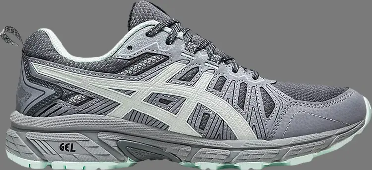 

Кроссовки wmns gel venture 7 wide 'steel grey mint' Asics, серый