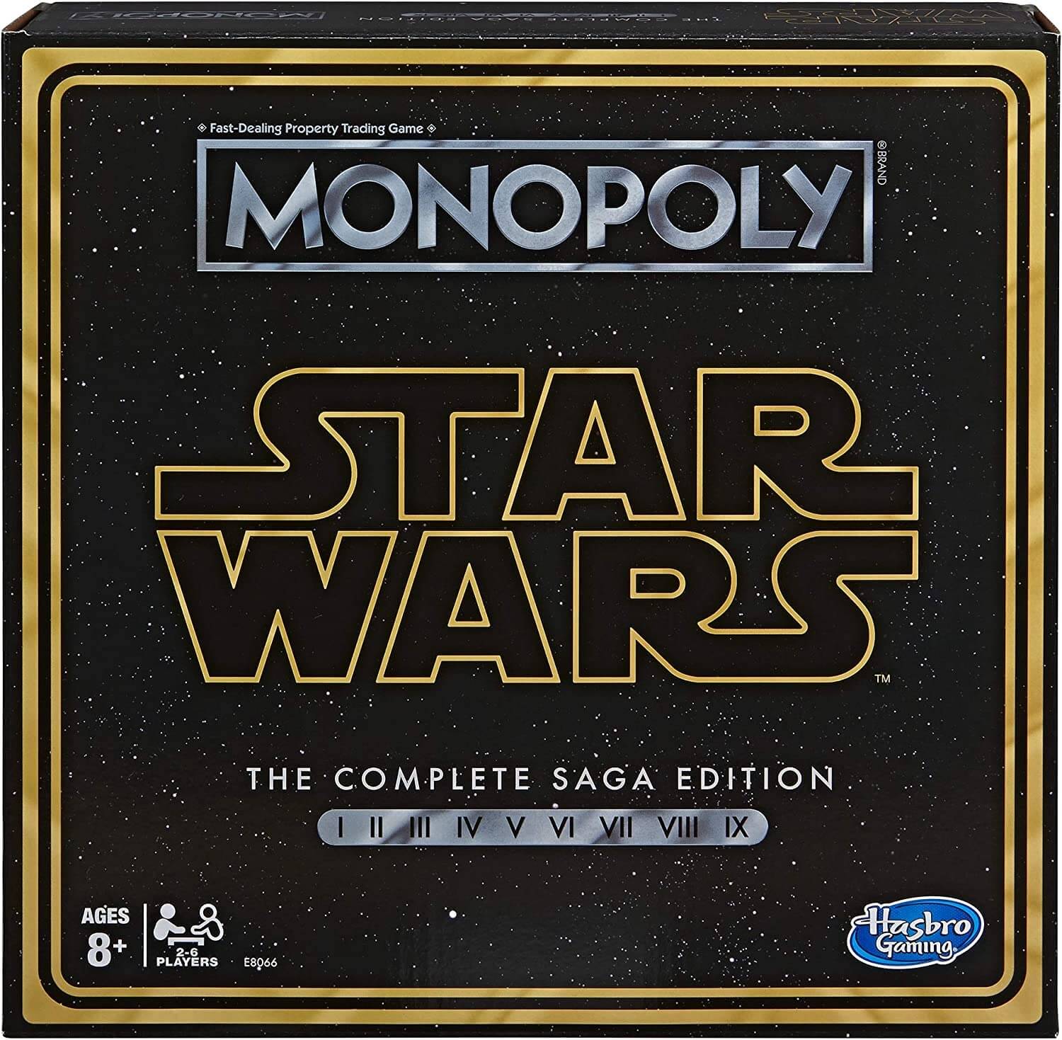 Настольная игра Hasbro Gaming Monopoly: Star Wars Complete Saga Edition цена и фото