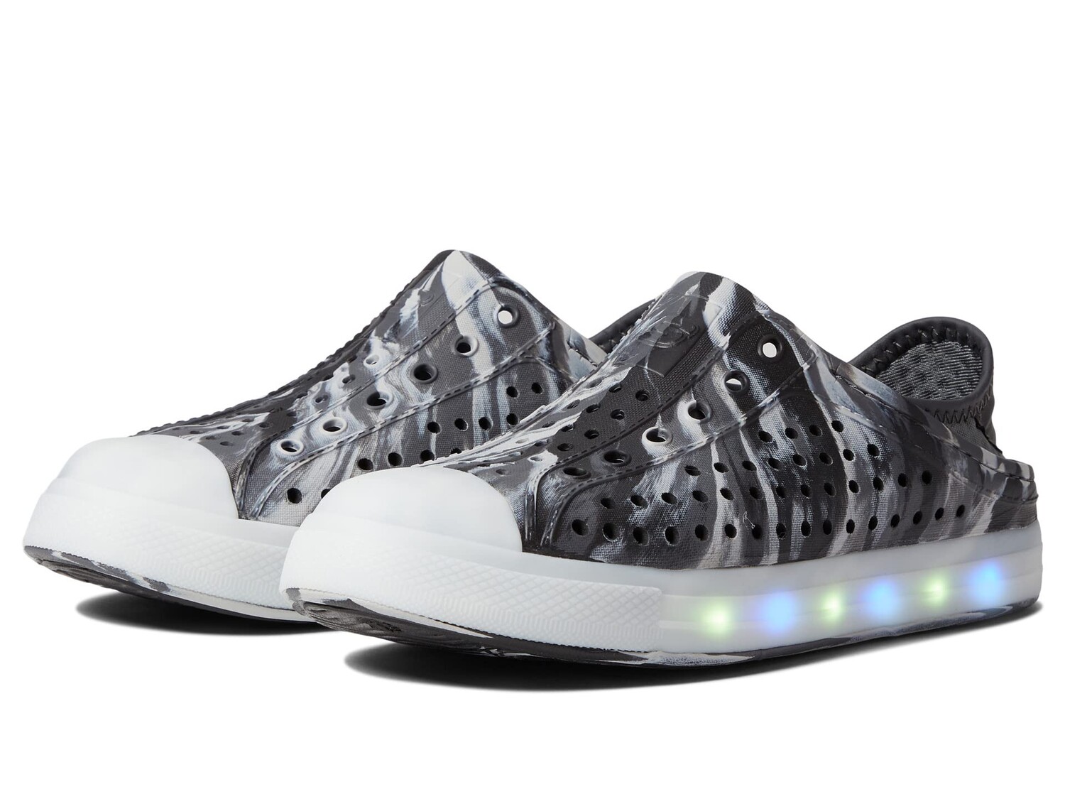 

Кроссовки SKECHERS KIDS, Foamies Guzman Flash Marblized Slip-On 402021L