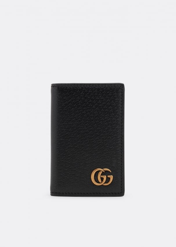 

Картхолдер GUCCI GG Marmont card case, черный
