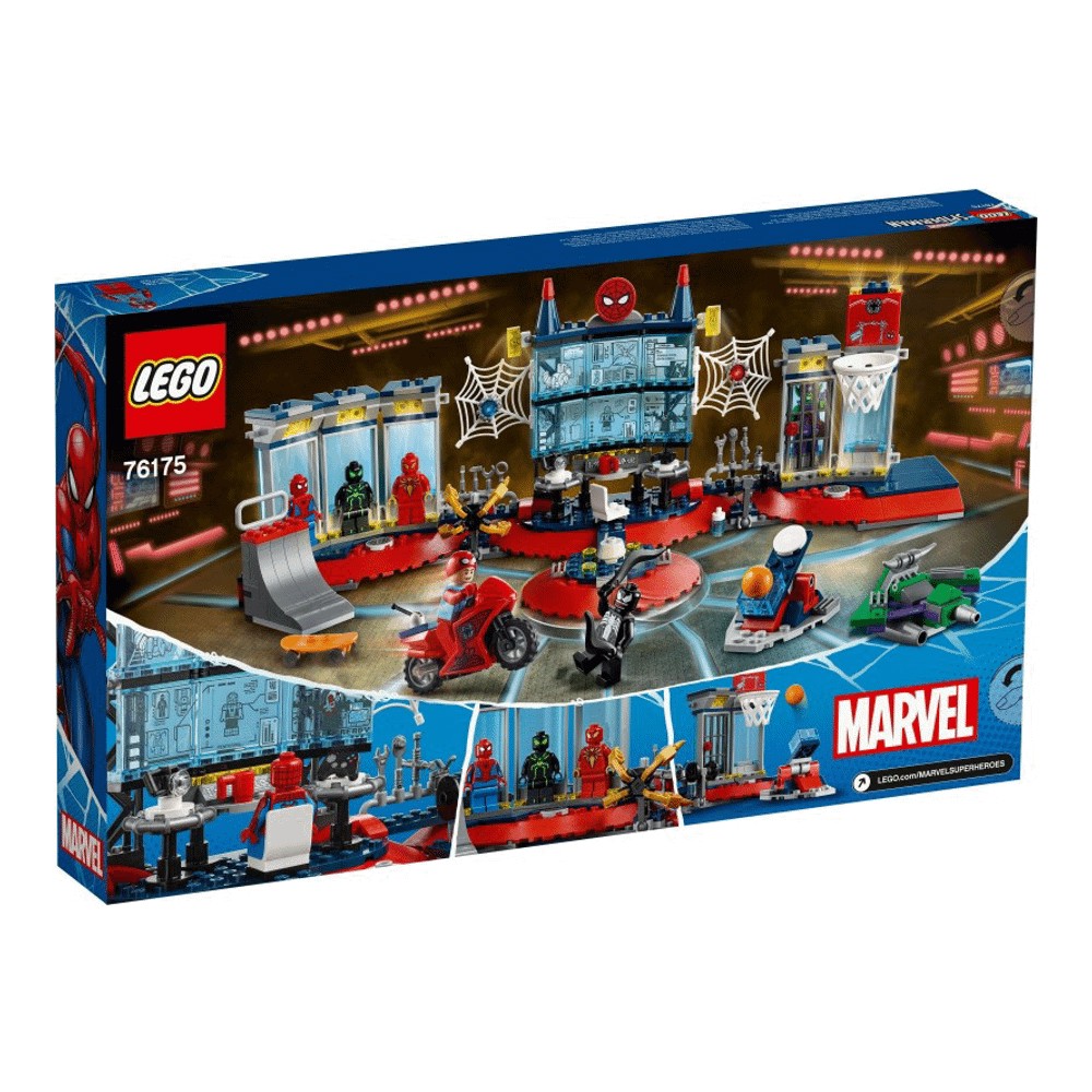 Конструктор LEGO Super Heroes 76175 Атака на тайник Человека-паука –  заказать из-за рубежа в «CDEK.Shopping»