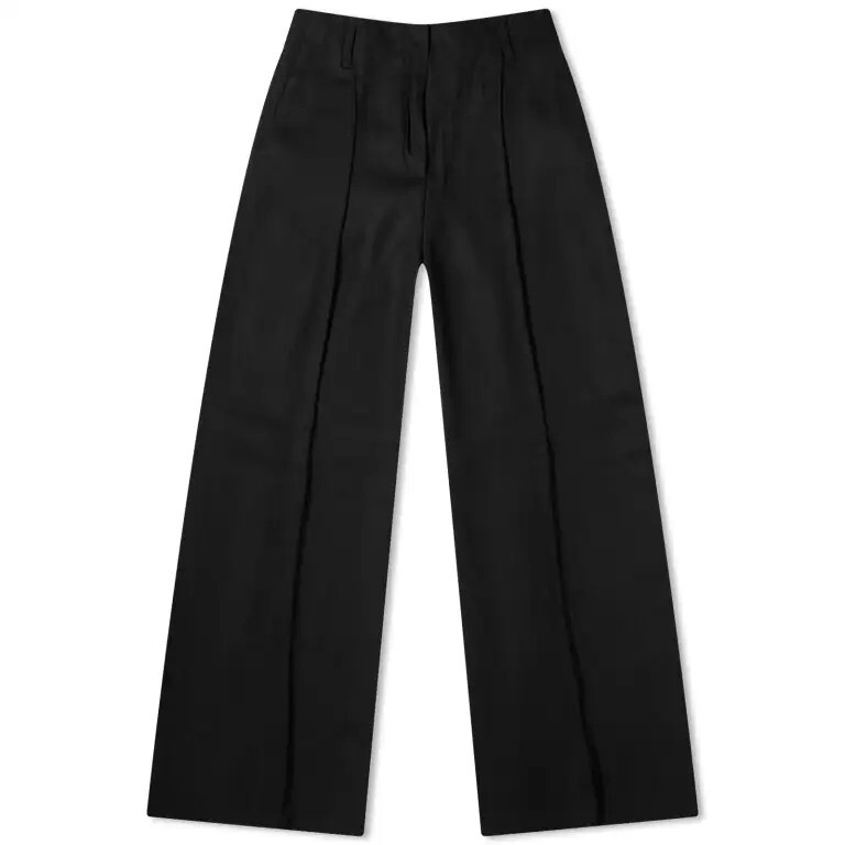 

Брюки Acne Studios Pitmel Wide Leg, черный