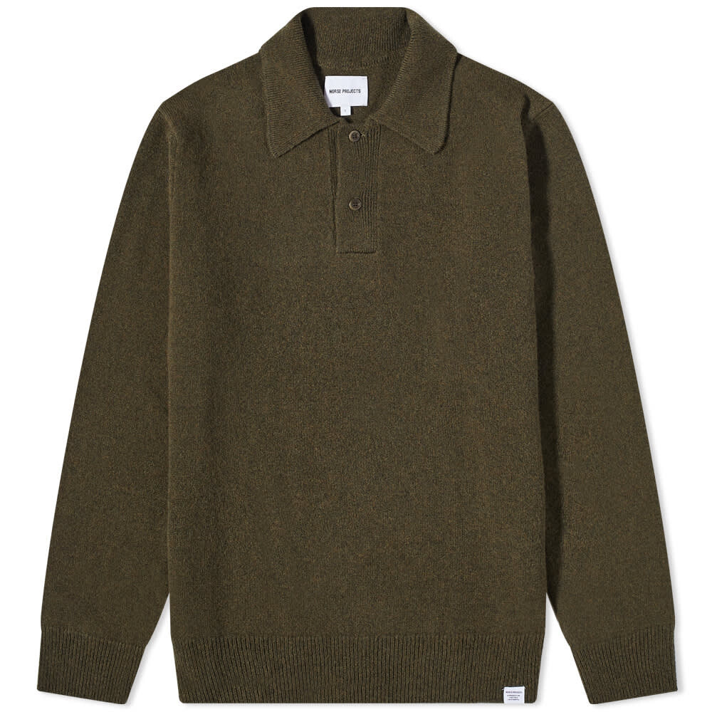 

Футболка Norse Projects Marco Lambswool Polo