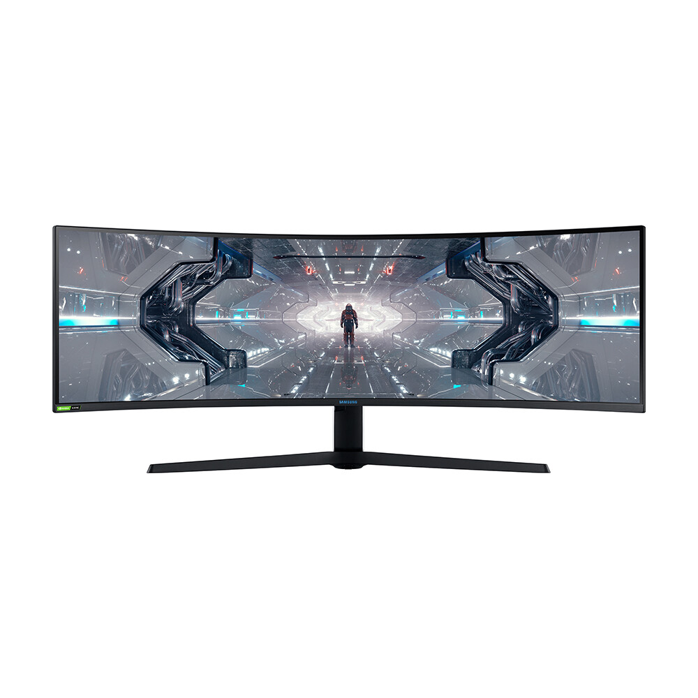 

Игровой монитор Samsung C49G95TSSC, 49", 5120 x 1440, 240 Гц, VA, черный/белый