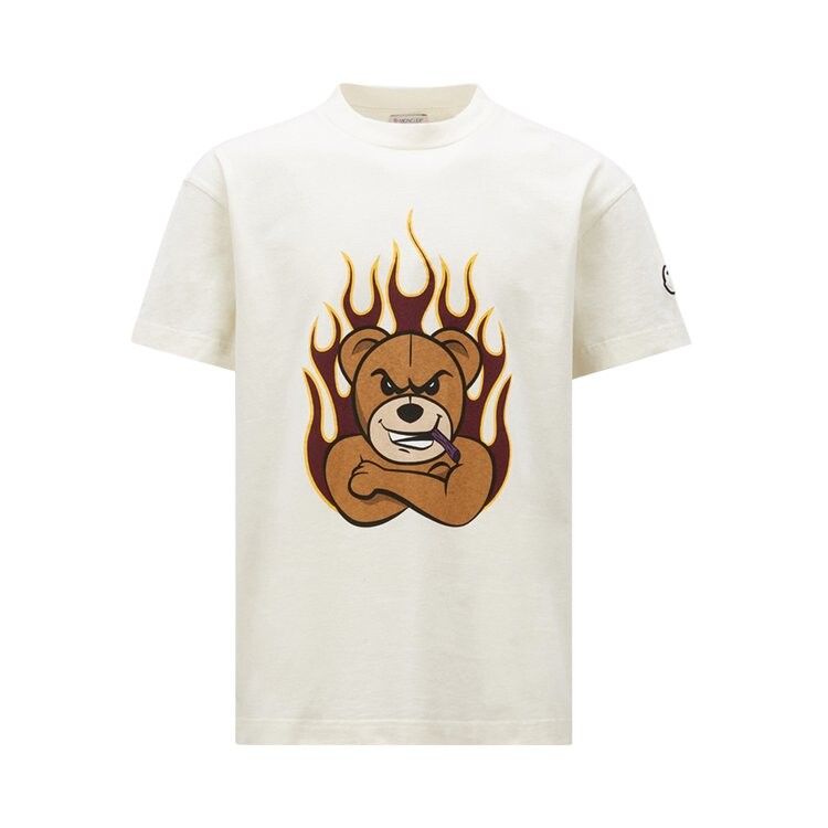 

Футболка Moncler Genius Short-Sleeve T-Shirt 'White', белый