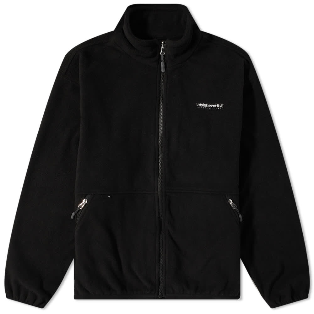 

Толстовка thisisneverthat INTL. Fleece Jacket, Черный
