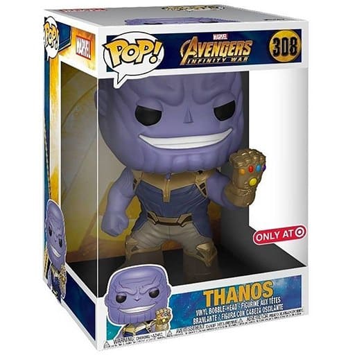 Фигурка Funko POP! Marvel: Avengers Infinity War - Thanos (Special Edition) фигурка funko pop bobble marvel avengers infinity war thanos exc 31075
