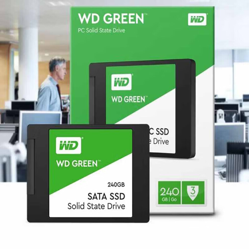 

SSD-накопитель Western Digital Green 2ТБ (WDS200T3G0A)