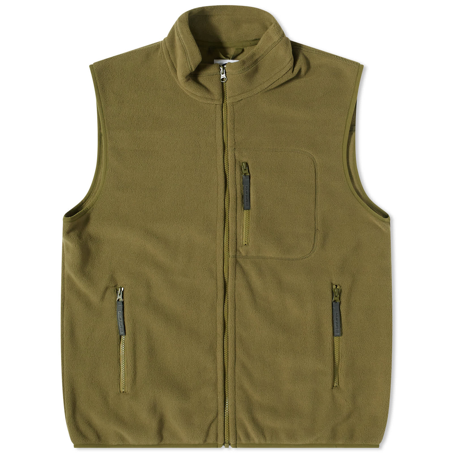 

Жилет Polar Skate Co. Basic Fleece Vest, хаки