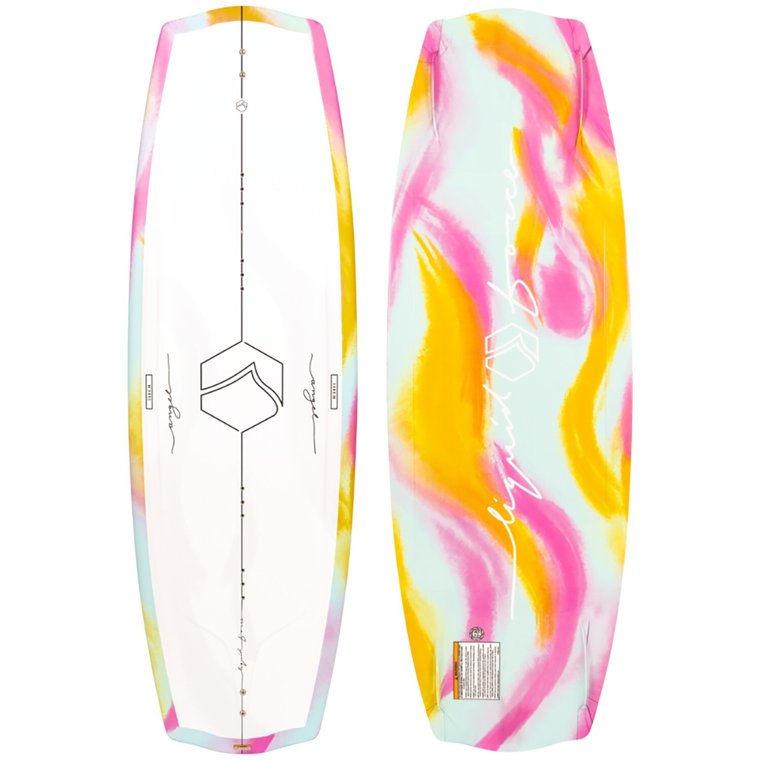 

Вейкборд Liquid Force Angel Women's 2023, белый/мультиколор
