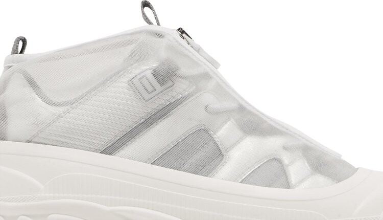 Burberry store sneakers silver