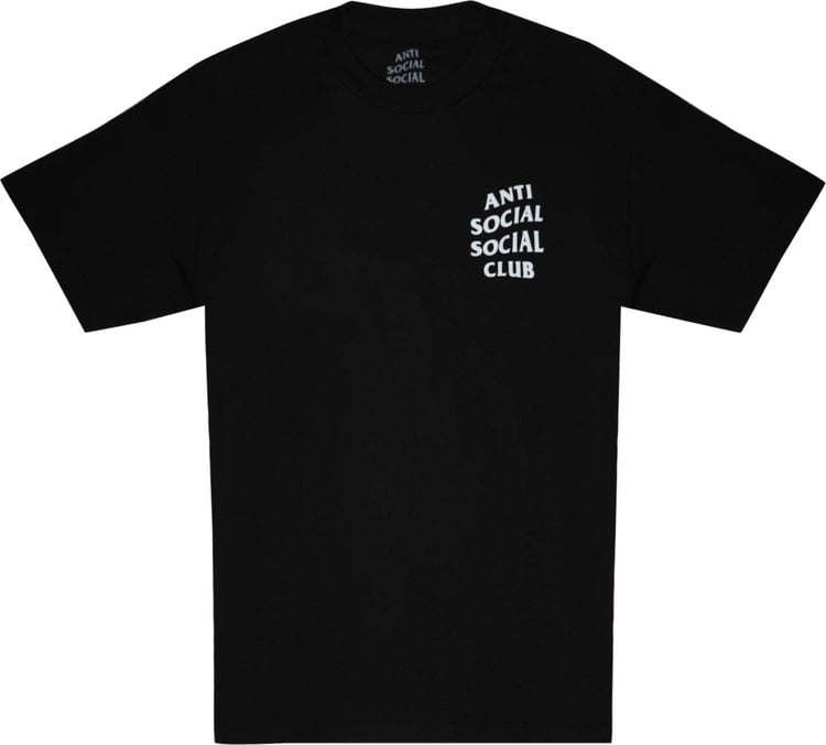 Футболка Anti Social Social Club Cherry Blossom T-Shirt 'Black', черный - фото