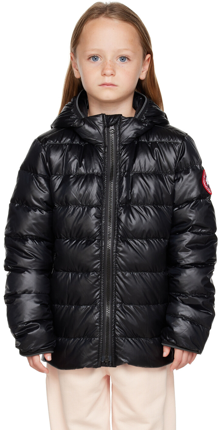 

Детское черное экспедиционное пальто PBI Canada Goose Kids